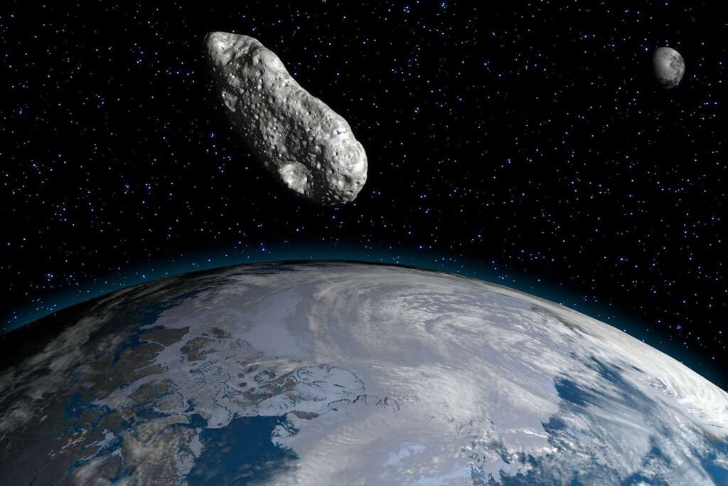 Asteroid Could Hit the Moon in 2032, Possibly Sending Small Debris Toward Earth 2 Asteroid