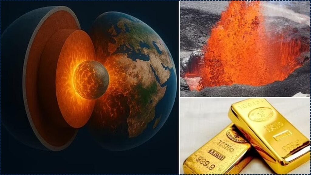 Scientists Discover Earth’s Core May Be Leaking Gold Into the Mantle – Check What This Means for Geology 1 Earth’s Core May Be Leaking Gold Into the Mantle