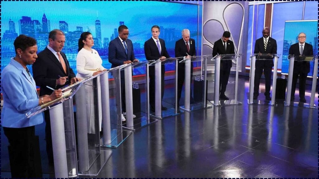 Fierce Debate Erupts in NYC Mayoral Race; Housing, Covid, and Trump Take Center Stage 1 Fierce Debate Erupts in NYC Mayoral Race