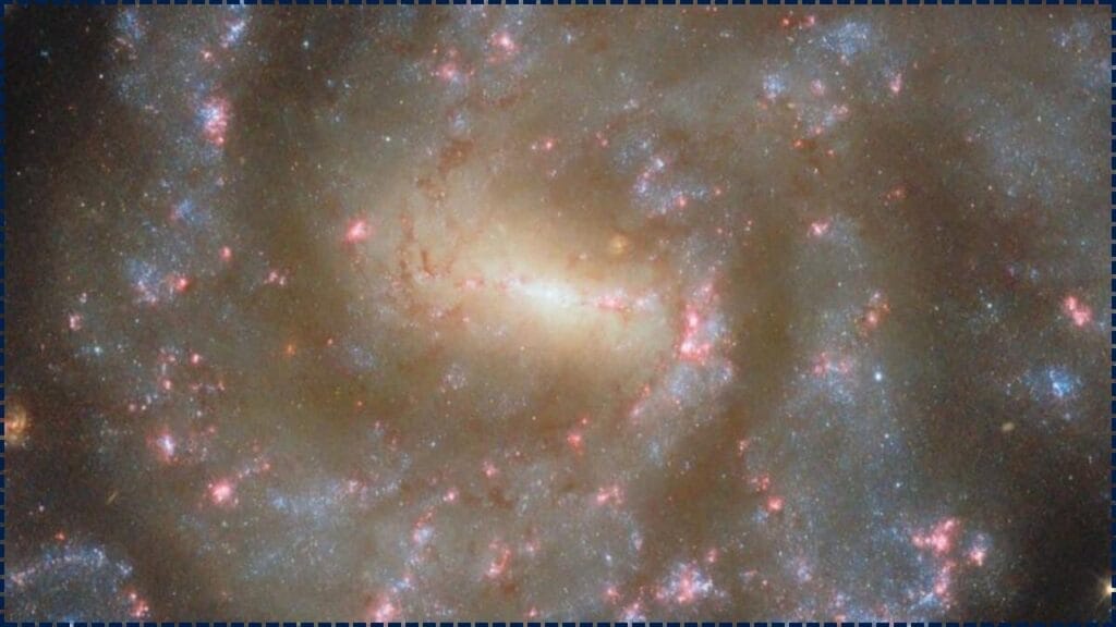 Hubble's Stunning New Galaxy Photo Packed with Baby Stars 64 Million Light-Years Away 1 Hubble's Stunning New Galaxy Photo