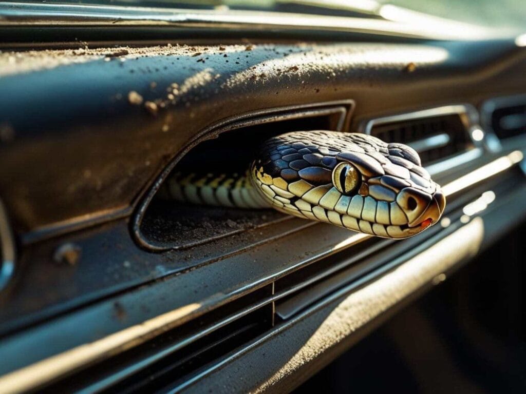 Snake Found Inside Car AC—The Automaker's Response Stunned Everyone 2 Snake Inside Car AC