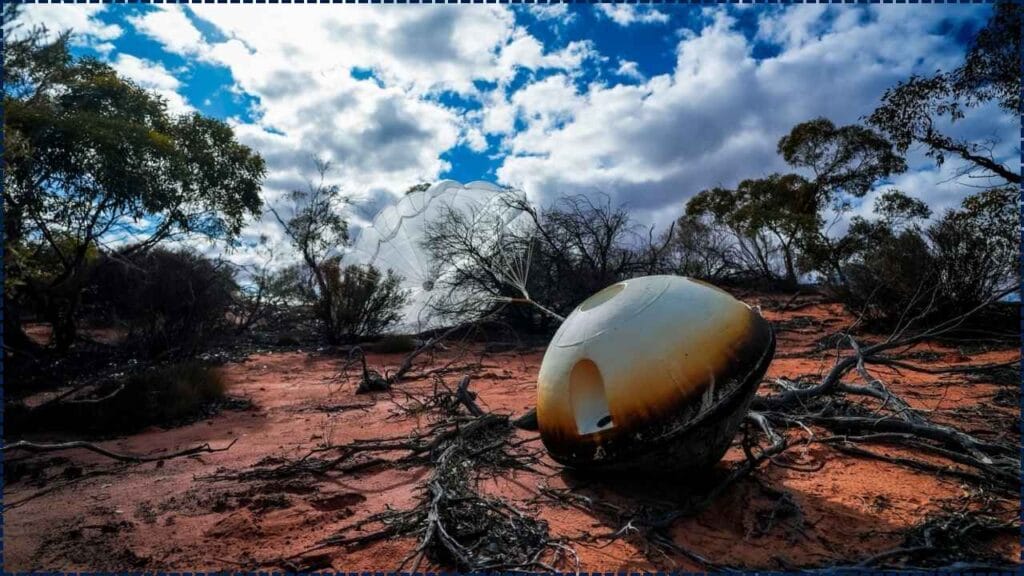 Space Capsule Carrying Human Remains Lost After Ocean Crash Landing 1 Space Capsule Carrying Human