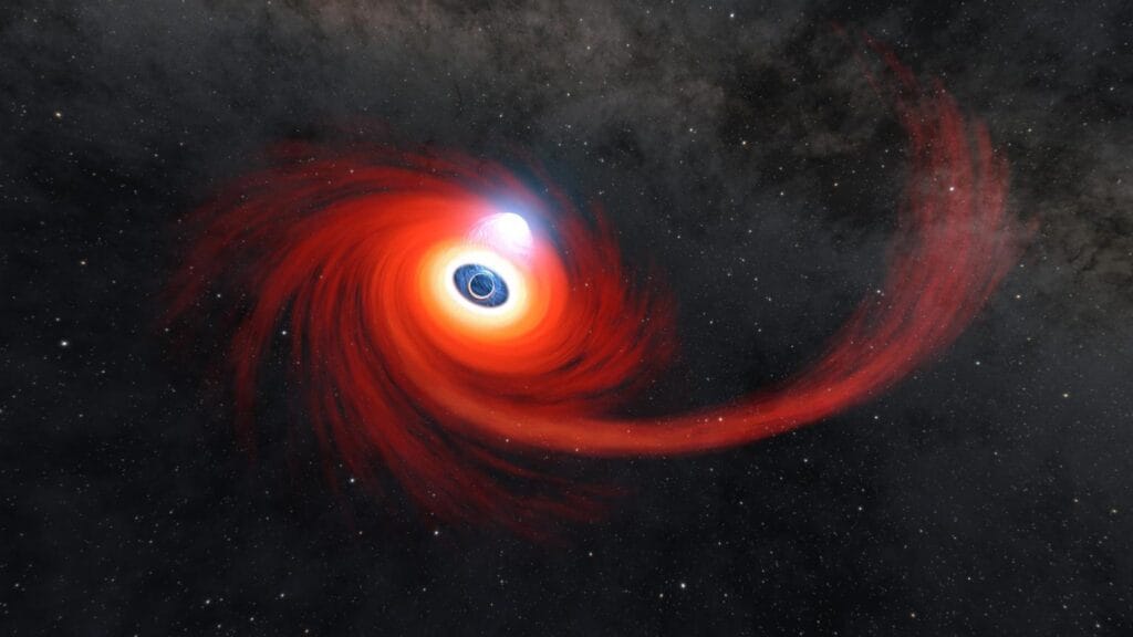 NASA Confirms Rare Phenomenon as Three Black Holes Consume Giant Stars 2 Three Black Holes