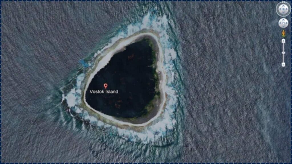 No Glitch, No Mistake; Why Vostok Island Appears as a Terrifying Black Hole on Google Maps 1 Why Vostok Island Appears as a Terrifying Black Hole
