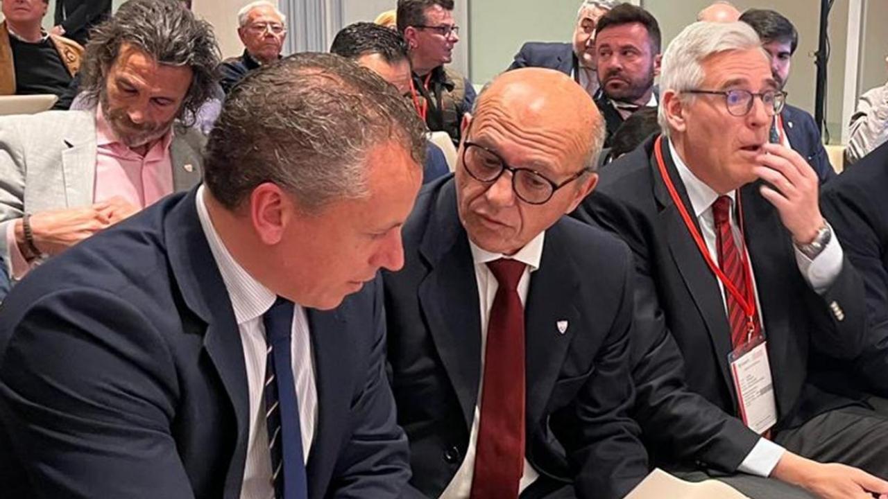 Aparecen amenazas contra el presidente del Sevilla FC