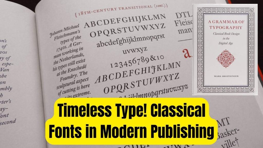 Classical Typography for Modern Publishing: Why It Still Works 1 Classical Typography for Modern Publishing: Why It Still Works