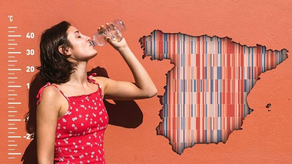 El Mapa del Calor en España Muestra Algo Inédito — Hasta 9 ºC Por Encima de Lo Normal 1 El Mapa del Calor en España Muestra Algo Inédito