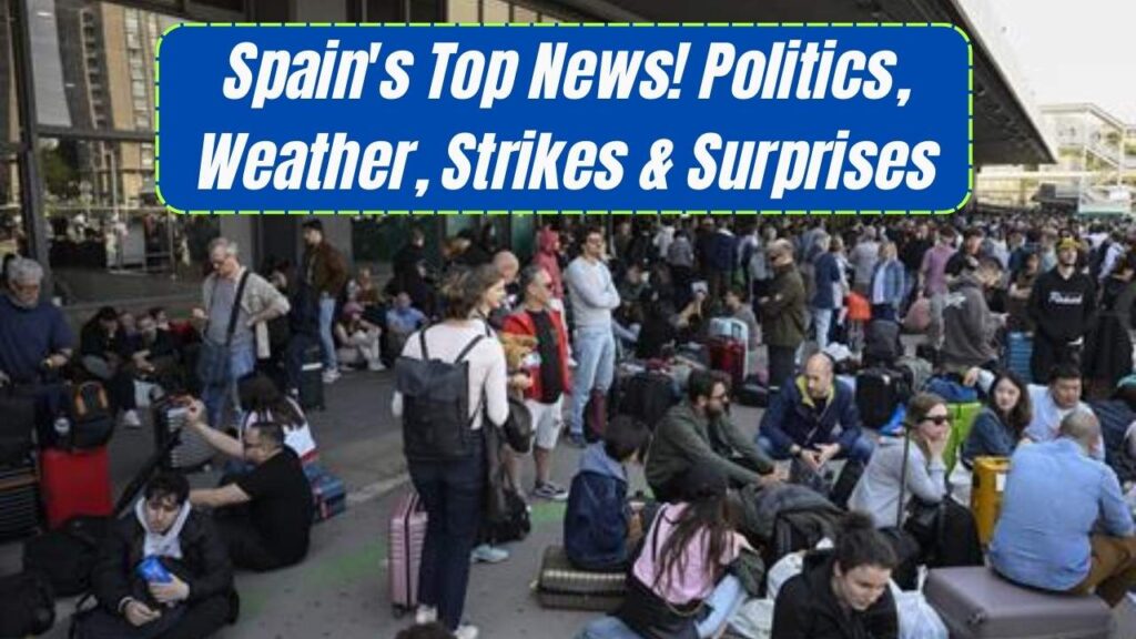 Tuesday’s Top Headlines from Spain: Politics, Weather, Strikes & Surprises 1 Tuesday’s Top Headlines from Spain: Politics, Weather, Strikes & Surprises