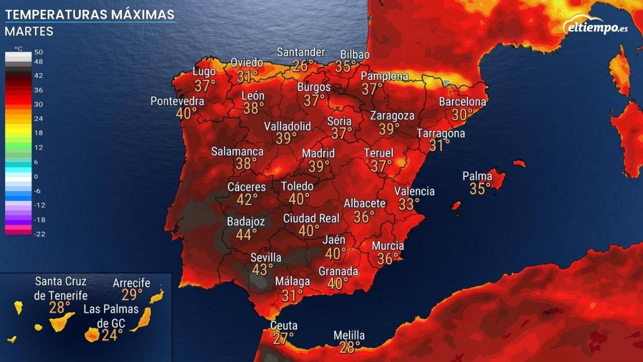 Alerta en 13 Comunidades por Tormentas y Ola de Calor