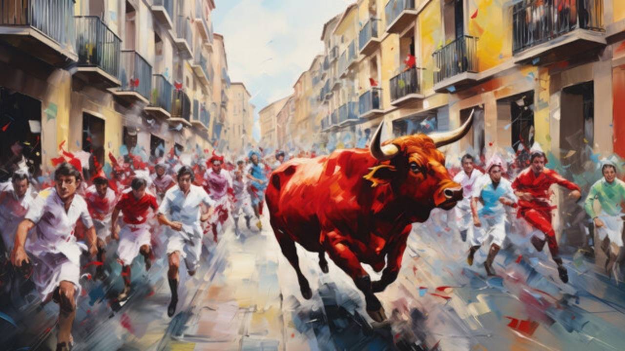 Los Primeros Sanfermines De La Trama