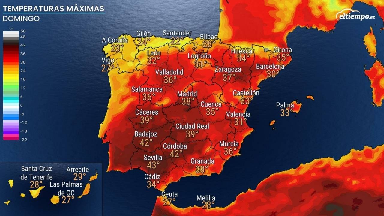 Primera Ola de Calor de 2025 en España