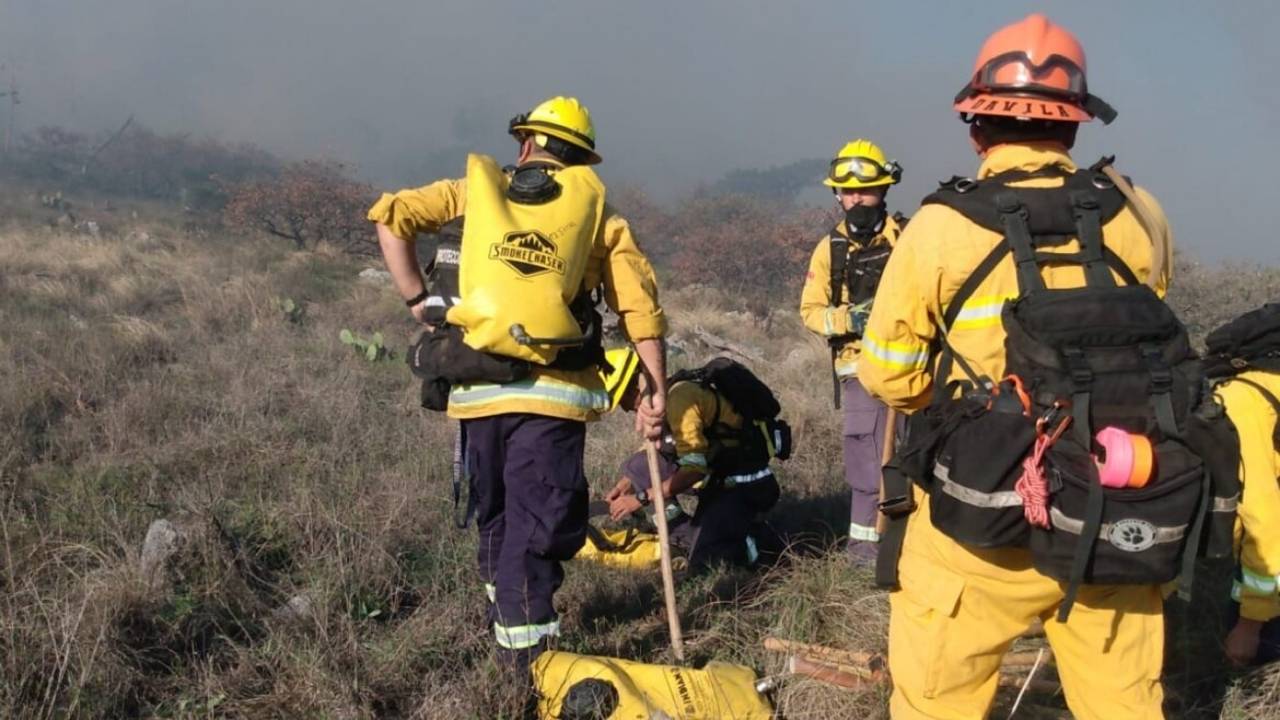 Controlado el incendio en el Cerro Masatrigo